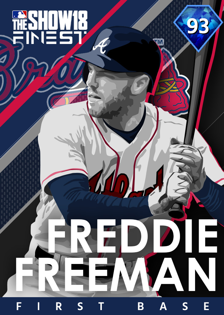 MTS Finest 18 Freddie Freeman